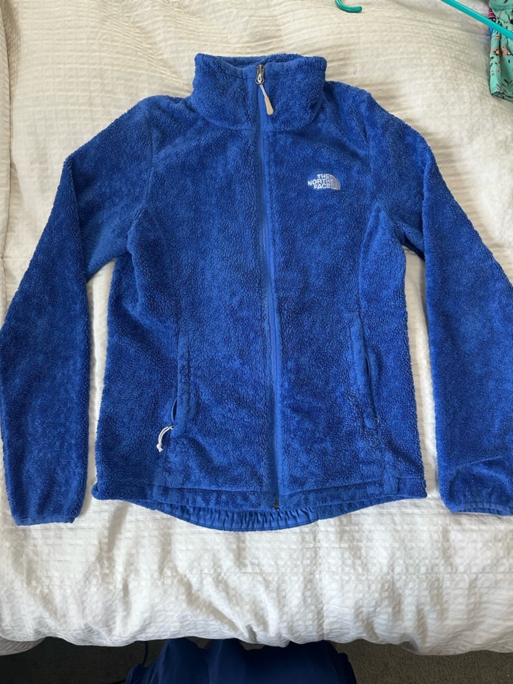 Blue fuzzy Jacket